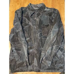 Henig Furs mens Brown leather patchwork jacket L vintage